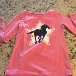 Girl’s Size 7 Osh Kosh Pink Shirt